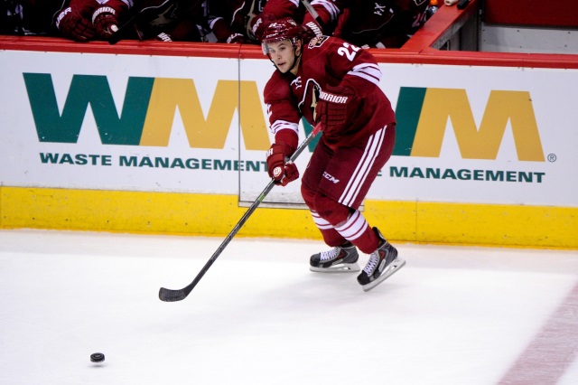 Craig Cunningham of the Arizona Coyotes