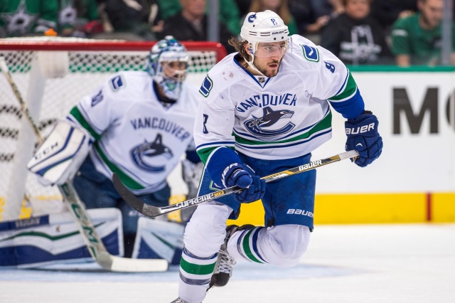 The Vancouver Canucks don't want to move Chris Tanev