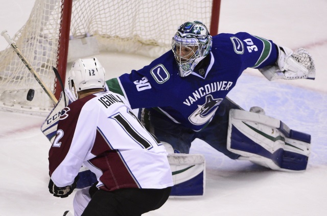 Ryan Miller and Jarome Iginla