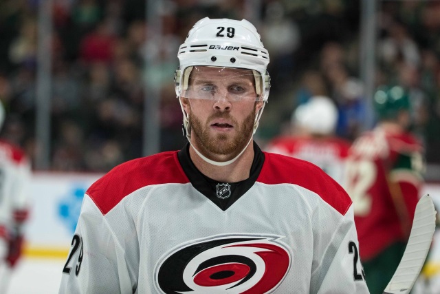 Bryan Bickell of the Carolina Hurricanes