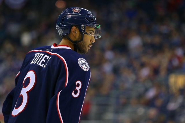 Columbus Blues Jackets defenseman Seth Jones out for three weeks