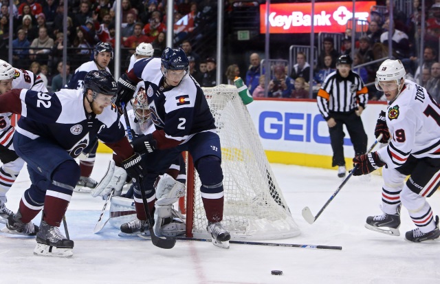 Gabriel Landeskog and Jonathan Toews