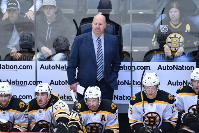 Boston Bruins head coach Claude Julien