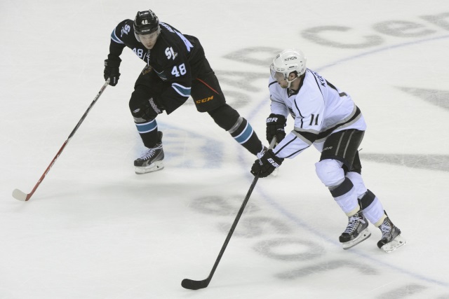 Tomas Hertl and Anze Kopitar