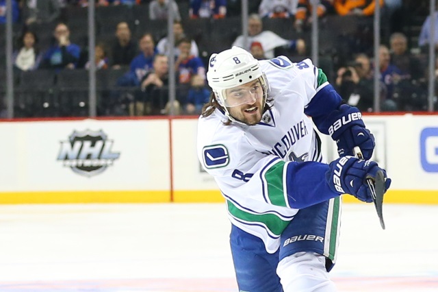 Chris Tanev of the Vancouver Canucks