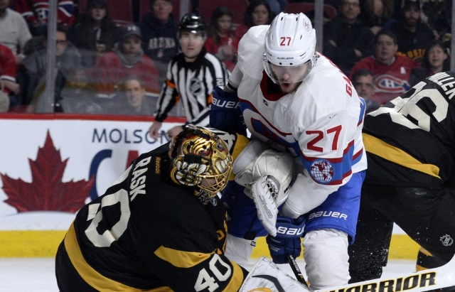 Alex Galchenyuk and Tuukka Rask