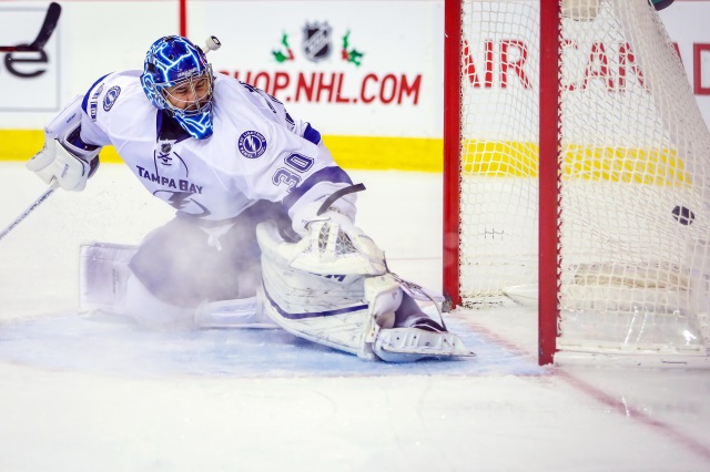 Tampa Bay Lightning goalie Ben Bishop is about to return