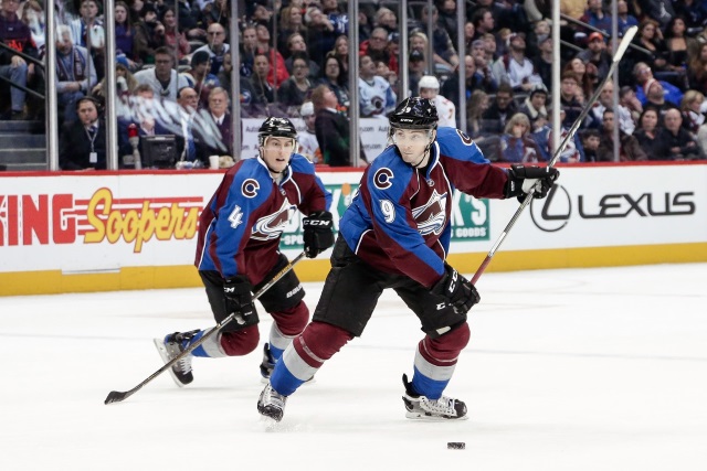 Matt Duchene of the Colorado Avalanche