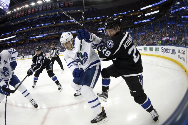 James van Riemsdyk of the Toronto Maple Leafs