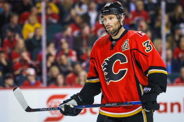 Calgary Flames winger Troy Brouwer