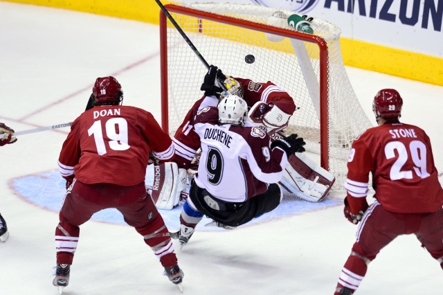 Shane Doan and Matt Duchene