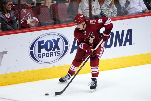 The Arizona Coyotes traded Henrik Samuelsson to the Edmonton Oilers