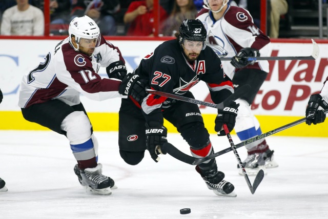 Justin Faulk of the Carolina Hurricanes