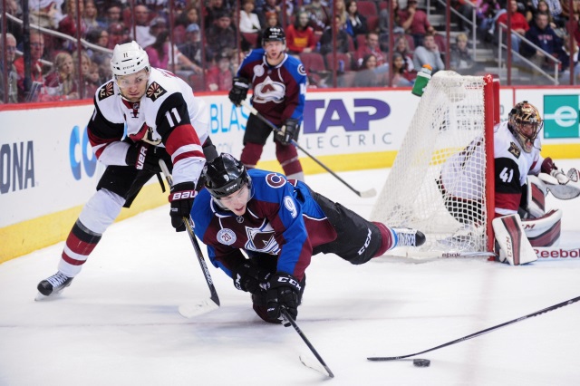 Martin Hanzal and Matt Duchene