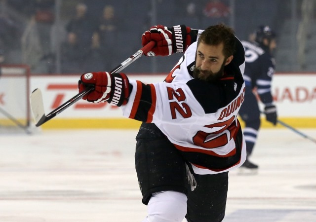 Kyle Quincey of the New Jersey Devils