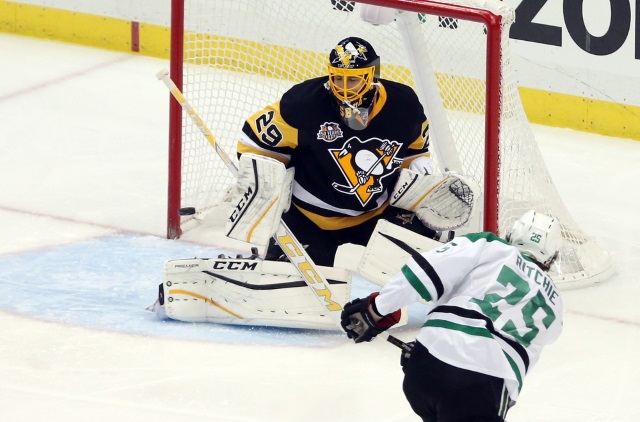 The Dallas Stars should be interested in Pittsburgh Penguins Marc-Andre Fleury