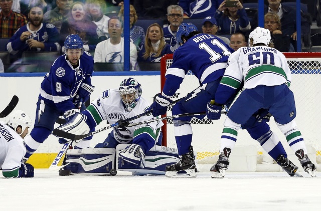 Tampa Bay Lightning and Vancouver Canucks