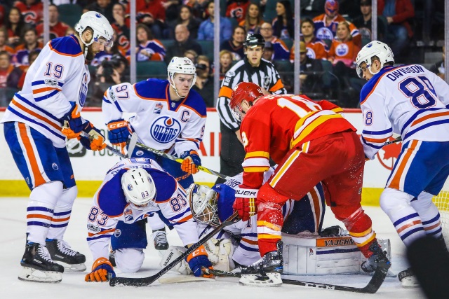 Edmonton Oilers and Calgary Flames