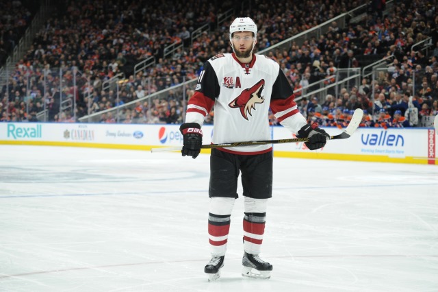 Martin Hanzal of the Arizona Coyotes