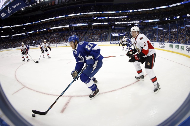 Ottawa Senators and Tampa Bay Lightning