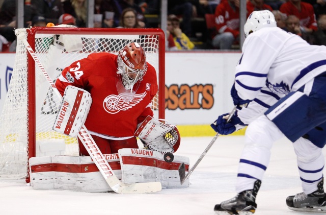 Petr Mrazek of the Detroit Red Wings