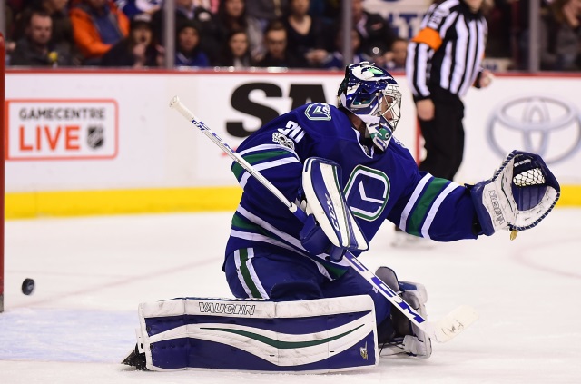 Ryan Miller of the Vancouver Canucks