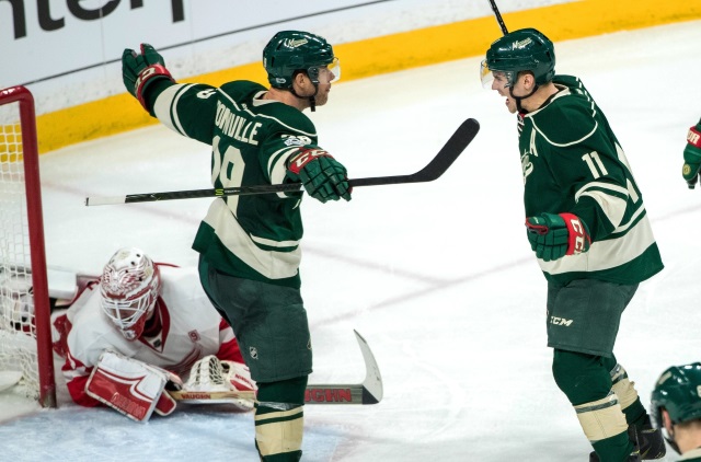 Minnesota Wild teammates Zach Parise and Jason Pominville have been diagnosed with the mumps