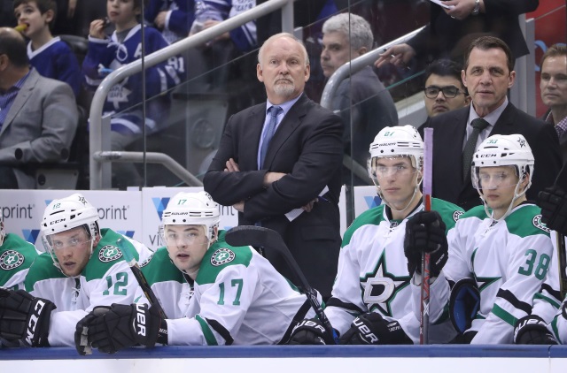 Dallas Stars head coach Lindy Ruff