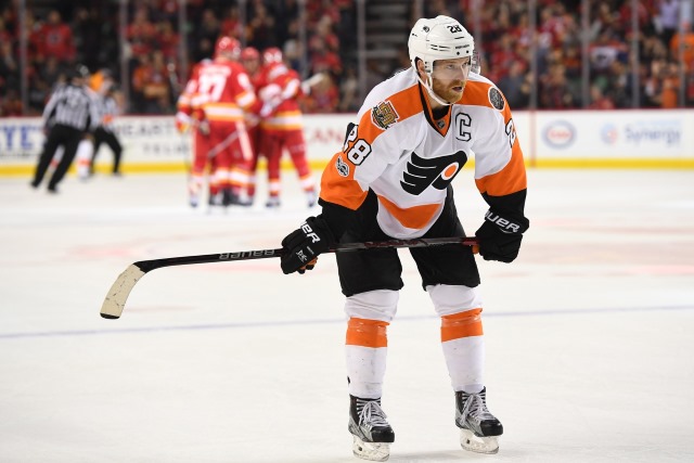 Claude Giroux of the Philadelphia Flyers