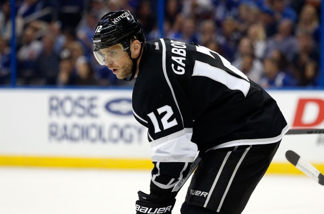 Marion Gaborik of the Los Angeles Kings