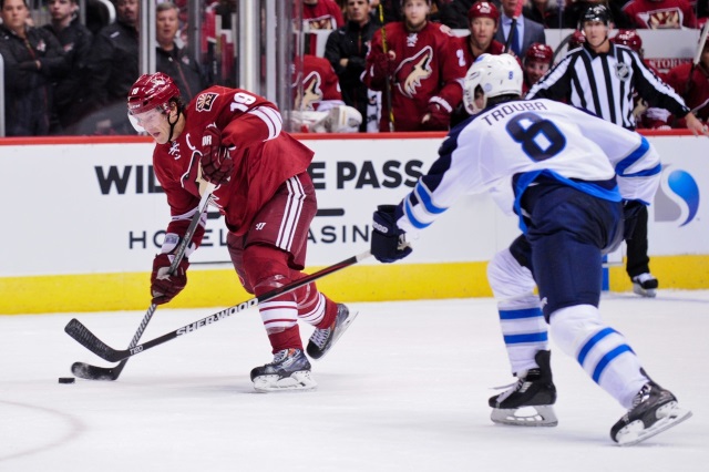 Shane Doan and Jacob Trouba