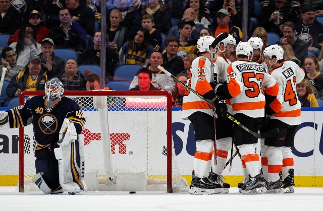 Buffalo Sabres and the Philadelphia Flyers