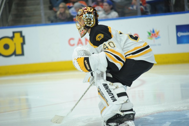 Tuukka Rask of the Boston Bruins