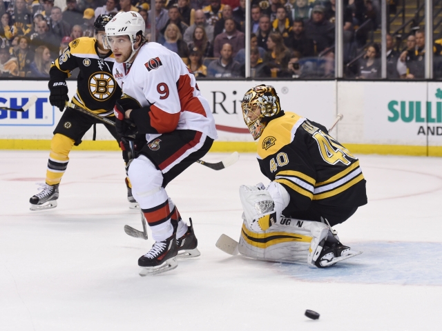 NHL: Stanley Cup Playoffs-Ottawa Senators at Boston Bruins