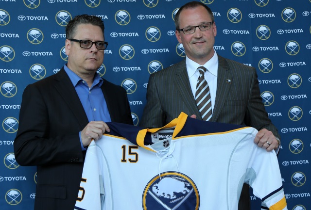 The Buffalo Sabres fired Tim Murray and Dan Bylsma today