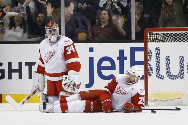 Petr Mrazek and Tomas Tatar