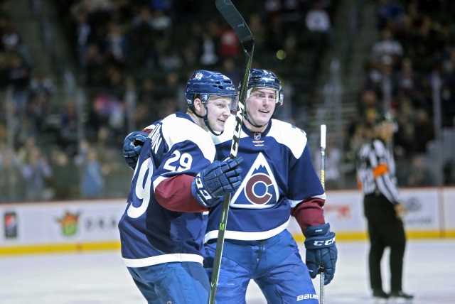 Matt Duchene and Nathan MacKinnon