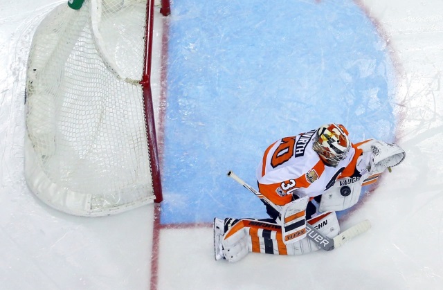 Michal Neuvirth of the Philadelphia Flyers