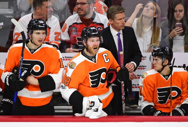 Claude Giroux of the Philadelphia Flyers