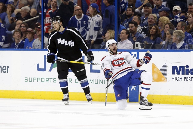 Alexander Radulov of the Montreal Canadiens