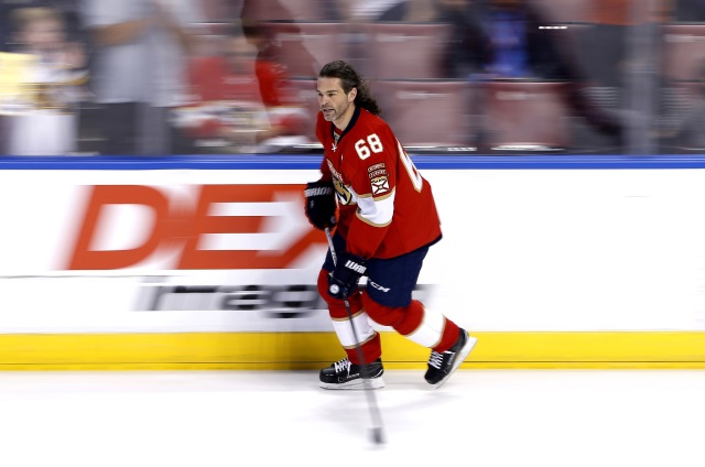 Jaromir Jagr of the Florida Panthers