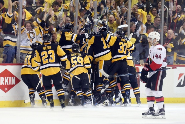 Pittsburgh Penguins beat the Ottawa Senators and are off to the Stanley Cup Final