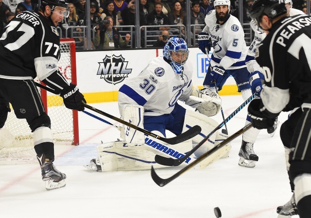 The Los Angeles Kings signed Tanner Pearson to an extension and traded Ben Bishop to the Dallas Stars yesterday