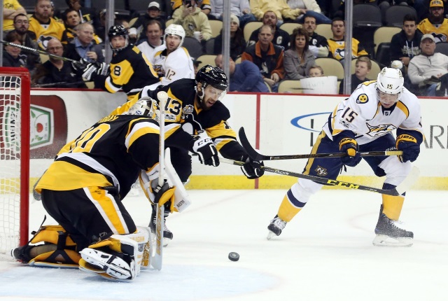 Pittsburgh Penguins and Nashville Predators