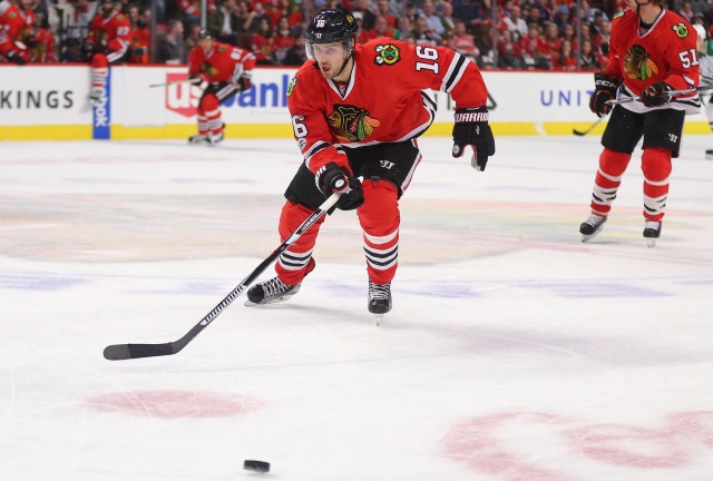 The Chicago Blackhawks and Vegas Golden Knights could be talking trade involving Marcus Kruger