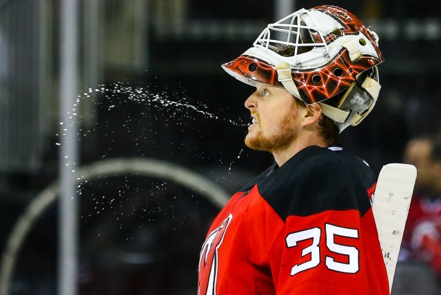 The New Jersey Devils are not shopping goaltender Cory Schneider