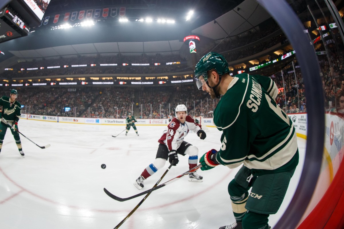 Minnesota Wild defenseman Marco Scandella