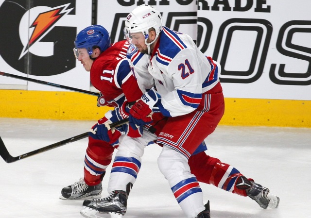 Derek Stepan's names hits the NHL rumor mill