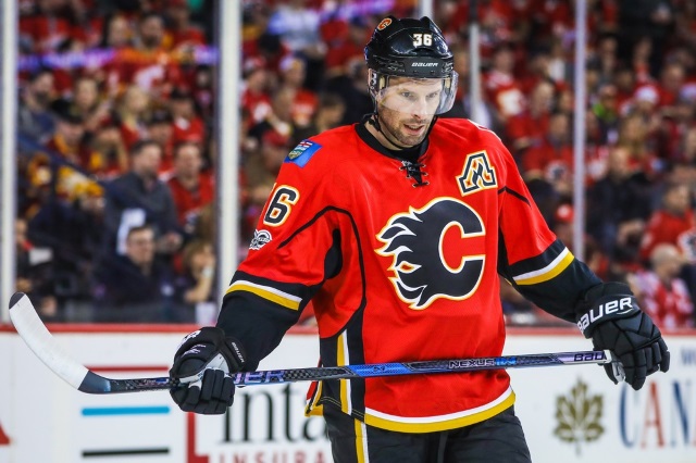 The Calgary Flames left Troy Brouwer unprotected for the expansion draft