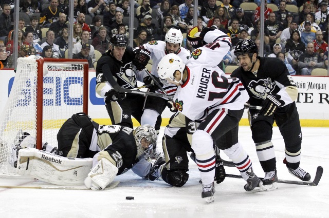 Pittsburgh Penguins and Chicago Blackhawks